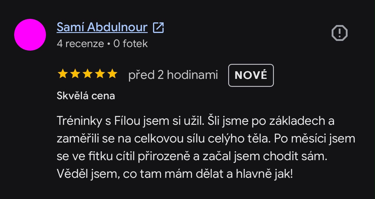 Recenze klienta 2